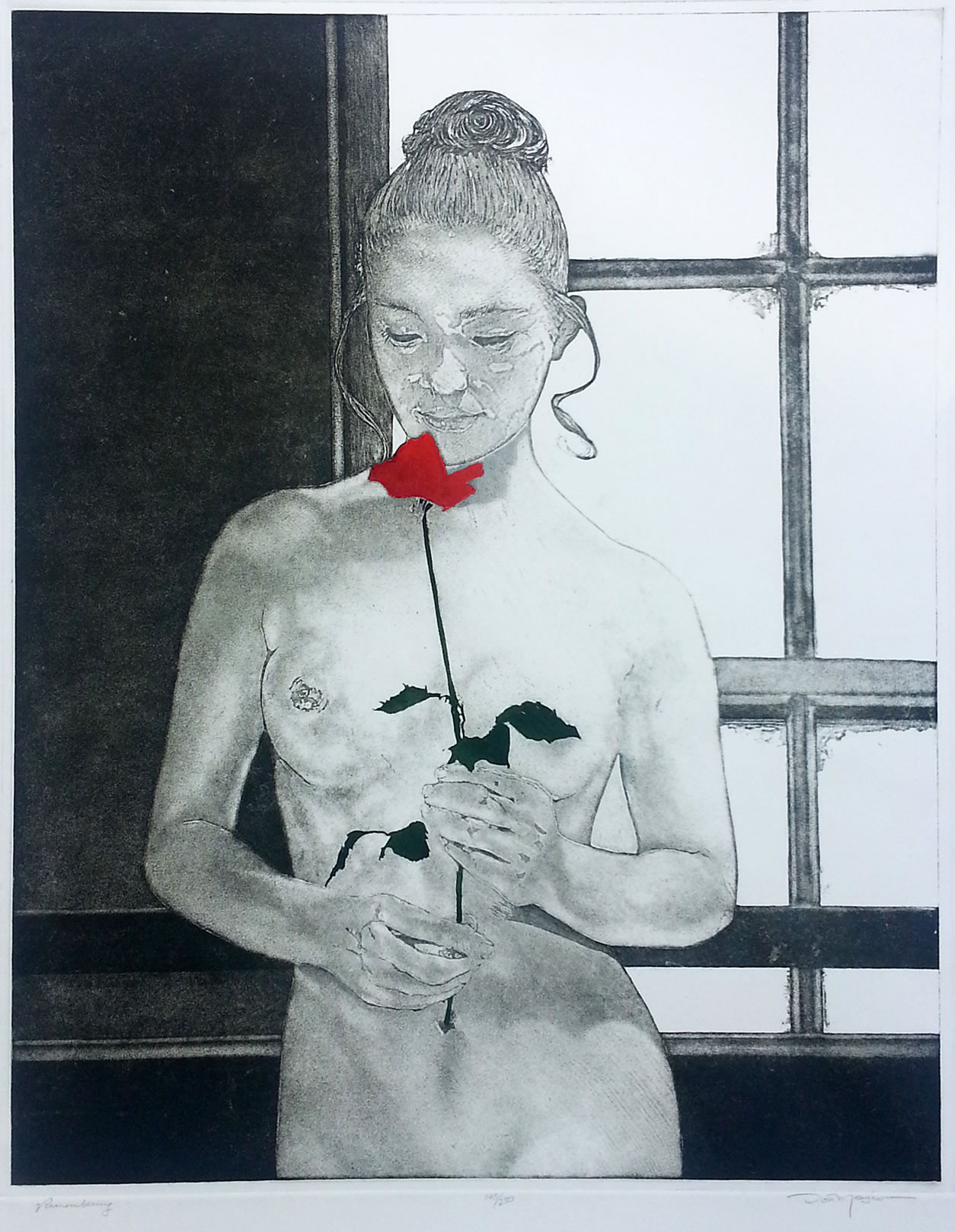 Remembering Etching by Don Magno